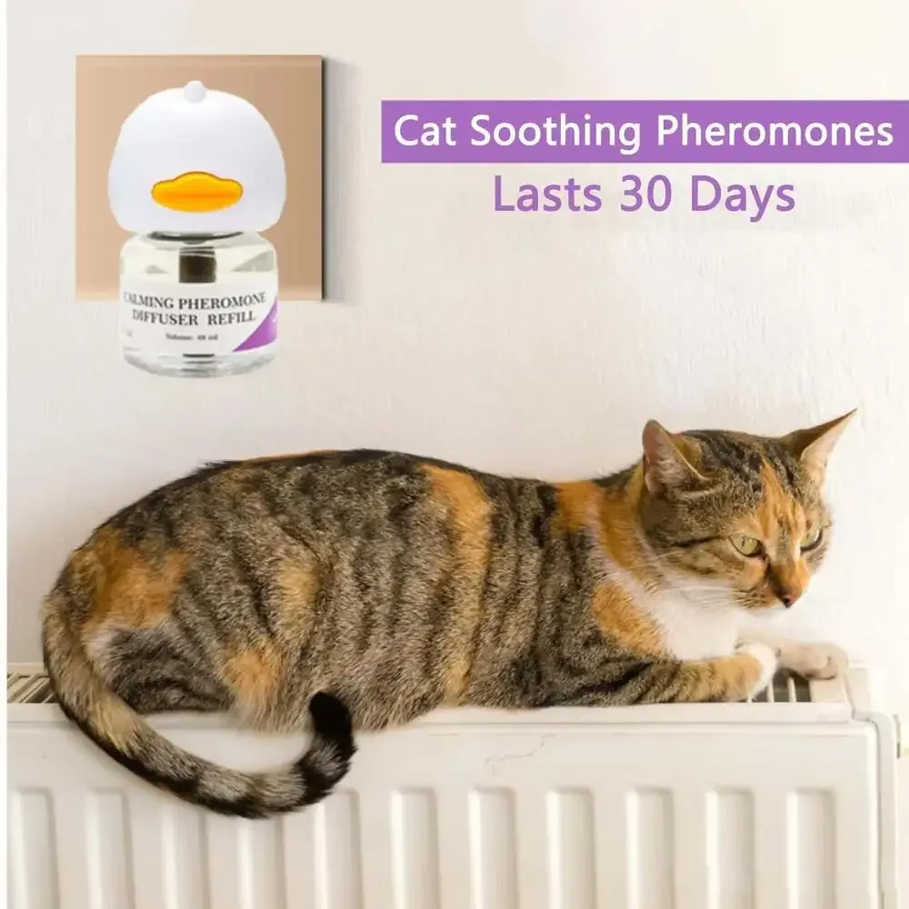 Pheromone Diffuser for Cats Cat Pheromone Plug-In Relaxants Start Kit 30-Day Ref